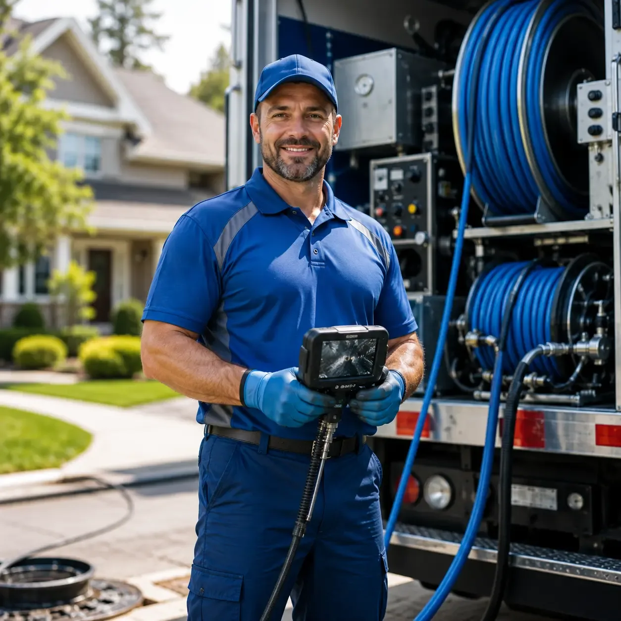 Local outdoor drain cleaning specialists in Poplar Grove, IL